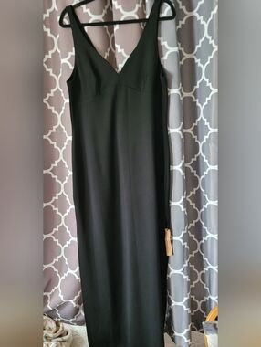 Reformation Black Sleeveless Maxi Dress